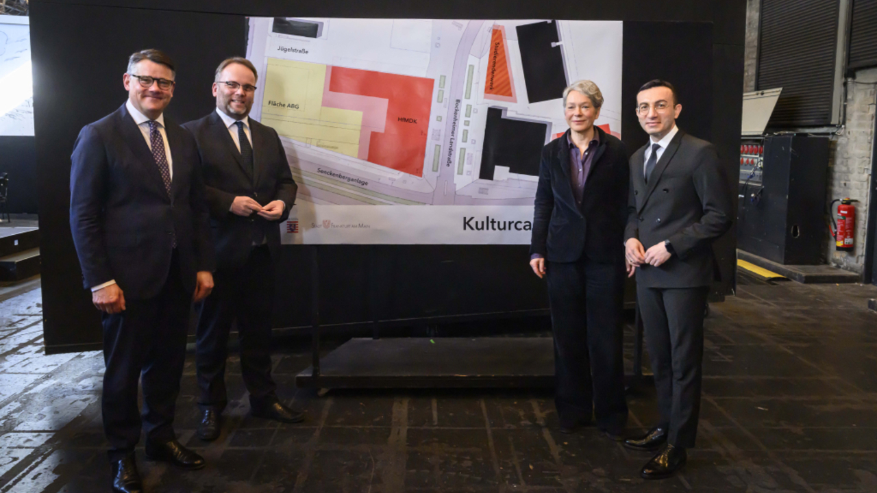 Startschuss für den Kulturcampus Frankfurt