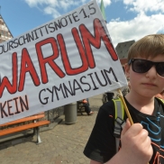 Demo für mehr Gymnasienplätze