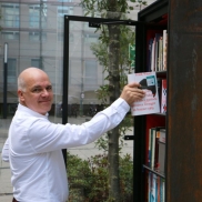 Offener Bücherschrank des Börsenvereins eröffnet