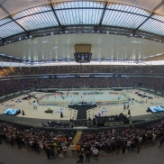 Eiszeit in der Commerzbank Arena