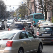 Aktion gegen dicke Luft in Frankfurt