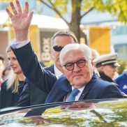 Besuch des Bundespräsidenten in Frankfurt