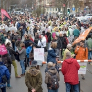 Blockade Friedberger Landstraße