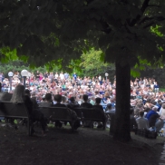 Live-Musik im Palmengarten