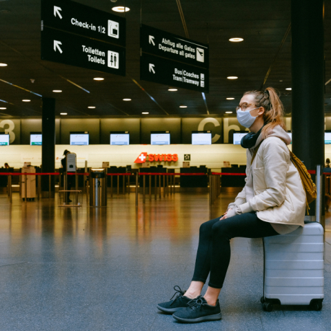 Warnstreik am Flughafen Frankfurt