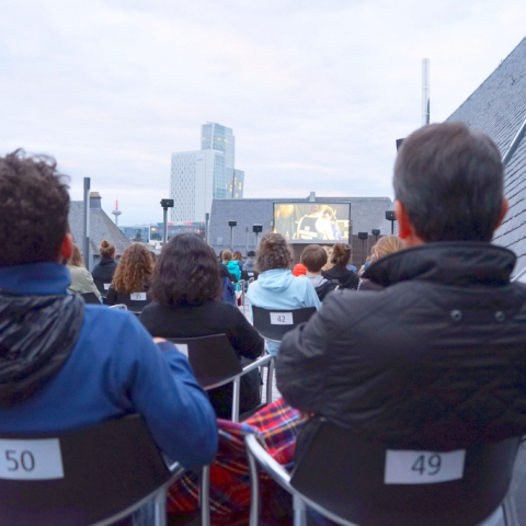 Kino auf dem Dach