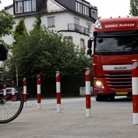 Fahrradfreundliche Umgestaltung