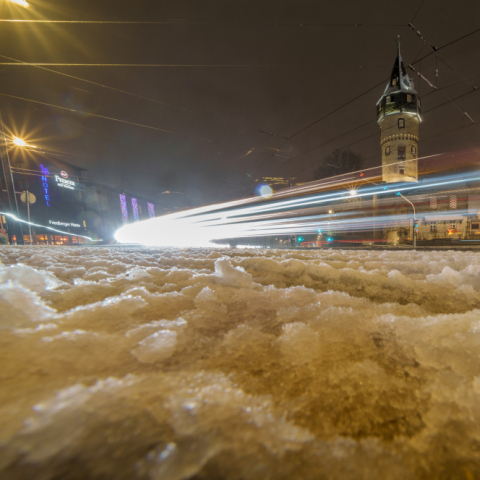 Wintereinbruch in Hessen