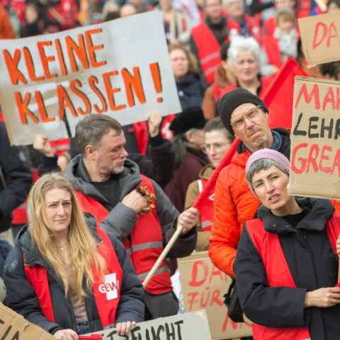 Streikverbot für verbeamtete Lehrer