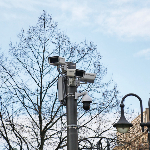 Neue Überwachungskameras in Frankfurt