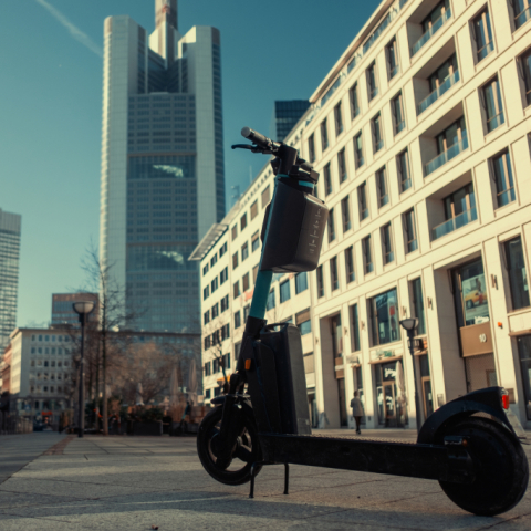 E-Scooter in Frankfurt